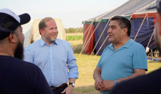 Ministro Chapo visitó el “10° Campamento Nacional e Internacional de Jóvenes”