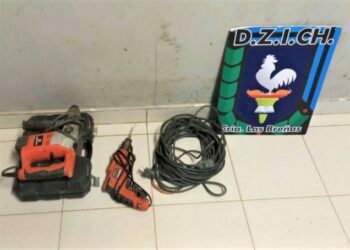 Policía de Las Breñas recupera elementos robados