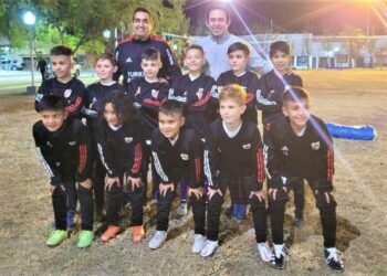 Ya está la Sub 12 de River Plate en Las Breñas