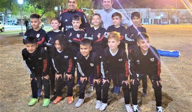 Ya está la Sub 12 de River Plate en Las Breñas