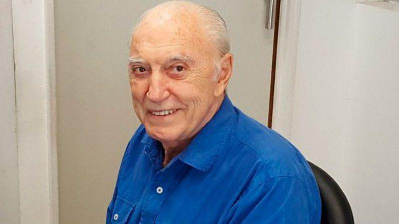 Falleció sus 90 años Cacho Fontana