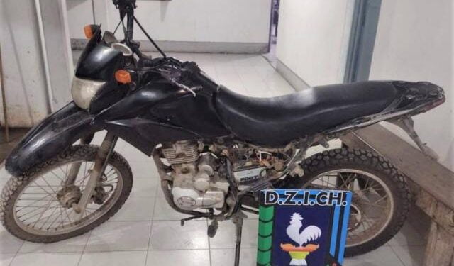 Personal policial breñense recupera moto