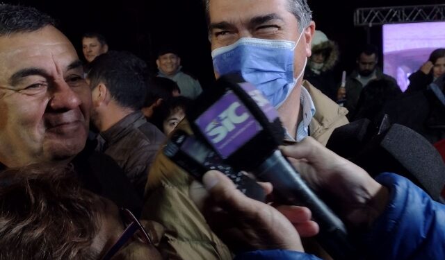 Gobernador Capitanicn en Las Breñas, “las obras son amores”