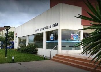 Roban motor de agua de Casa de las Culturas