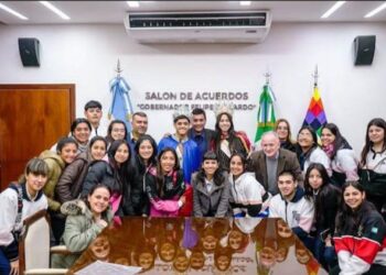 Vicegobernadora recibió a la “Promo2022”