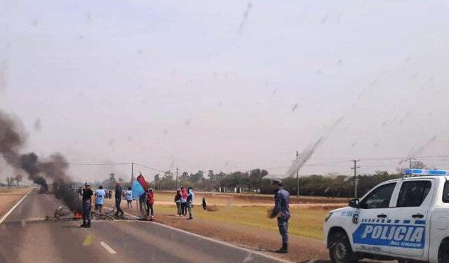 “Movimiento Cuba MTR” cortó ruta reclamando mercaderías
