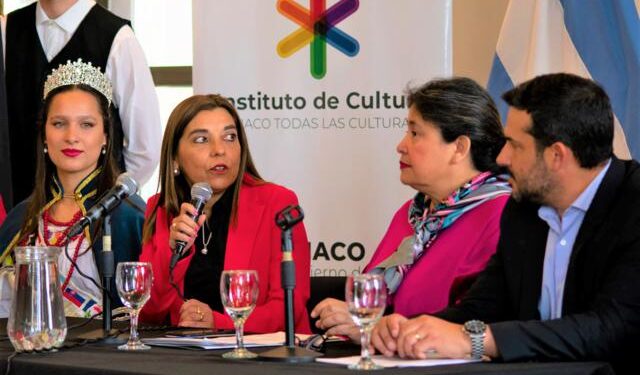 Le realizó el lanzamiento oficial de la Fiesta Provincial del Inmigrante