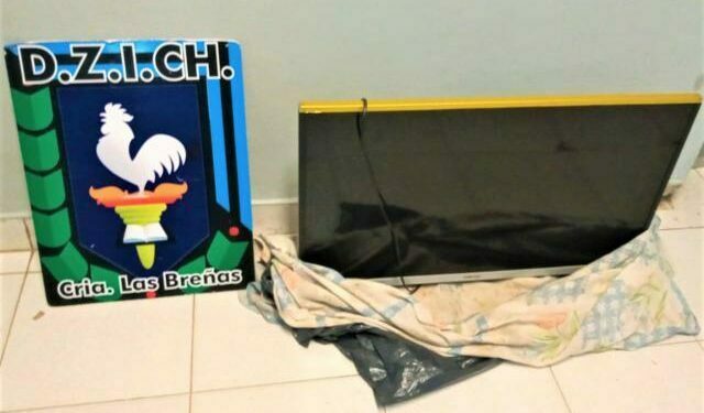 Policía breñense esclarece un robo