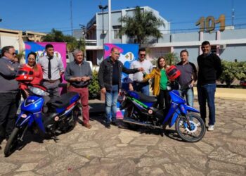 Entregaron motos a Juzgado de Faltas y Secretaría de Medio Ambiente y Salud