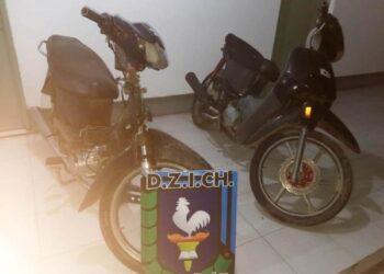 2 motos secuestradas en operativo policial