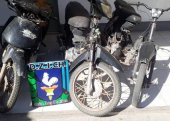 3 motos secuestradas por Policía breñense