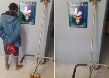 Policía recupera Motoguadaña robada