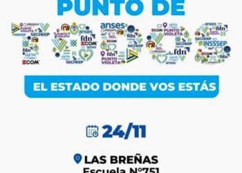 “Punto de Todos” estará este Jueves en Las Breñas