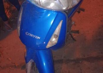 Peatona colisionada por moto