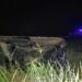 Se durmió y volcó con su auto en zona rural