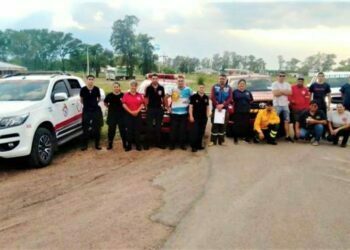Bomberos del Chaco se movilizan hacia Salta