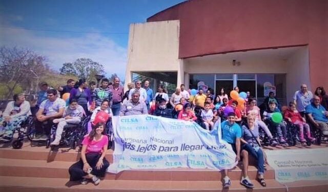 46 sillas de ruedas entregó CILSA en Las Breñas