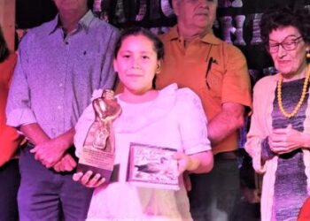 Nair Patanchón fue ganadora del Concurso “Premio José Hernández”
