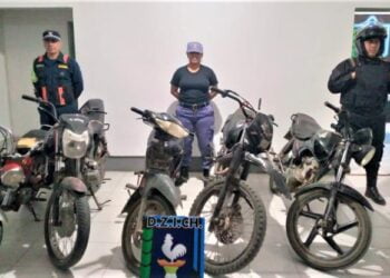 5 motos secuestradas por incumplir normas