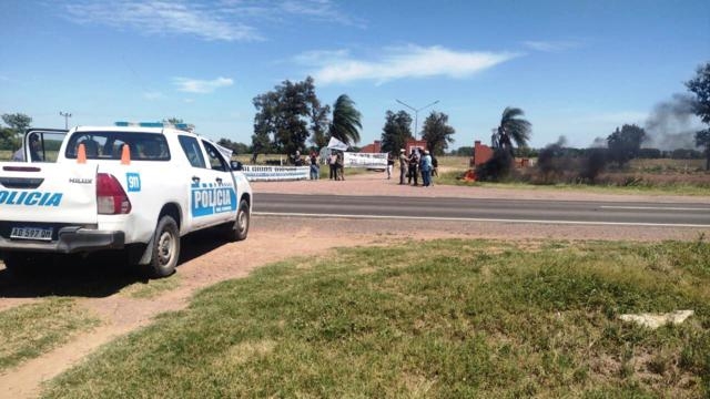 APINTA se manifestó a la vera de Ruta 89