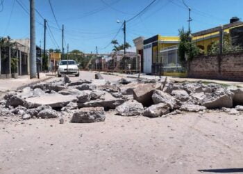 Obra mal ejecutada, pondría en riesgo 20 viviendas