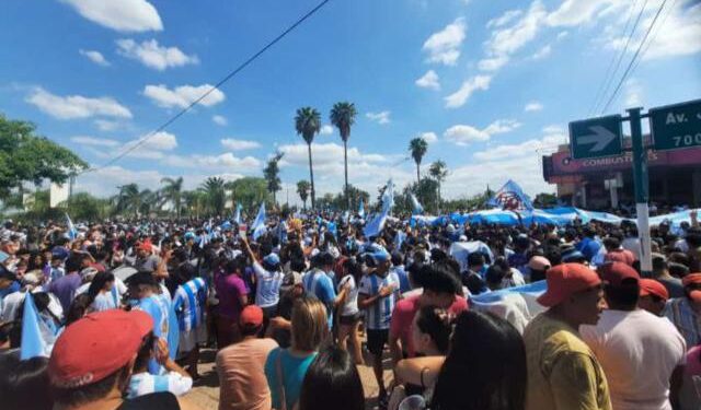 Las Breñas festejó el Campeonato Mundial
