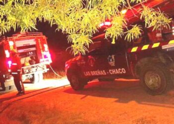 Incendio de vivienda en Barrio Hipólito