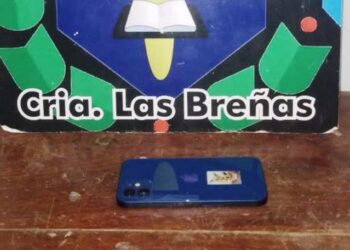 Policía recupera Iphone robado por motochorro menor de edad