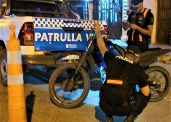 3 motos secuestradas y un contraventor conducido