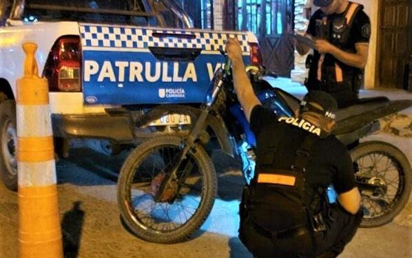 3 motos secuestradas y un contraventor conducido