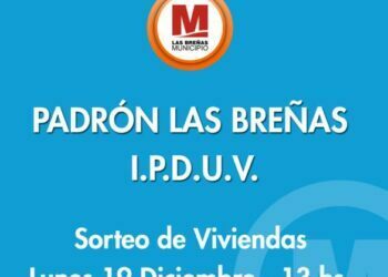 El IPDUV realizará  un sorteo público de 20 Viviendas