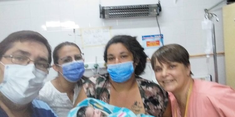 Yamil es el primer Recién Nacido en Las Breñas