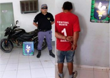 Policía recupera moto y aprehende a ladrón