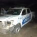 Vuelca móvil policial en camino vecinal