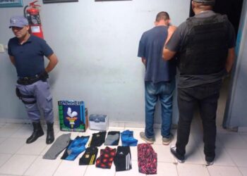 Charatense aprehendido por mano larga