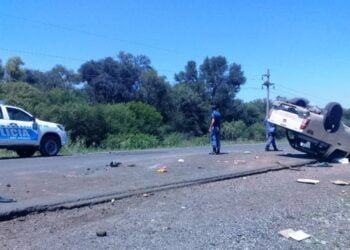 Toyota con cuatro breñenses tumba en Gancedo