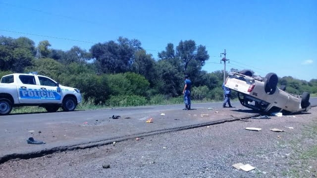 Toyota con cuatro breñenses tumba en Gancedo