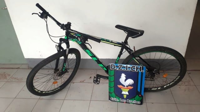 Policía recupera bicicleta robada