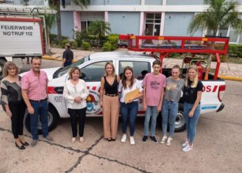 Bomberos Voluntarios presentaron la Unidad 11 “O.Z.”