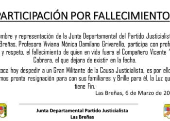 Participación por Fallecimiento