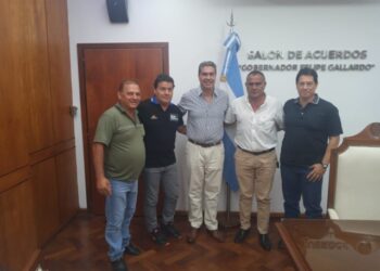 Capitanich se reunió con autoridades de Agua Potable
