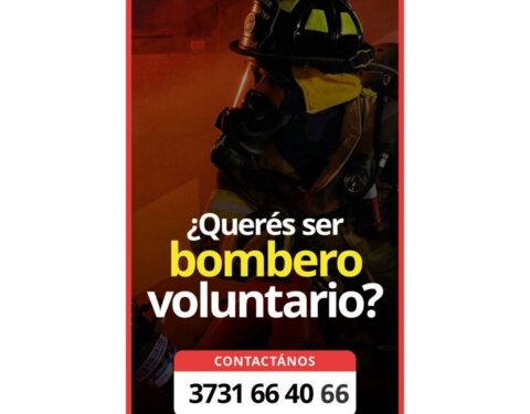 Se inscribirán Aspirantes a Bomberos Voluntarios