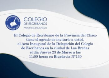 Se inaugurará Delegación de Colegio de Escribanos
