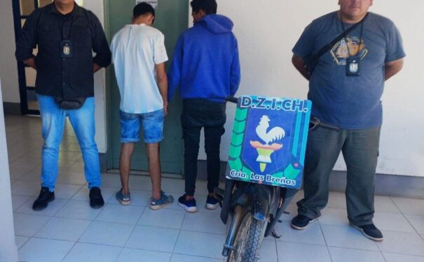 Se recupera moto robada en Corzuela