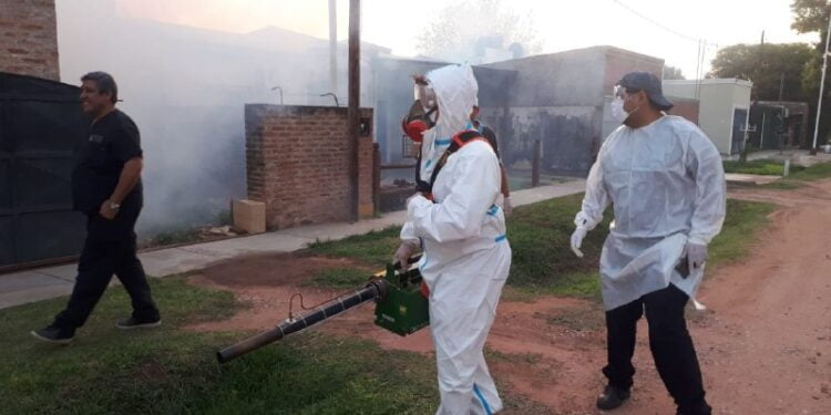 Nuevos casos de Dengue y trabajos