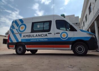 Llegó ambulancia nueva a Hospital de Las Breñas