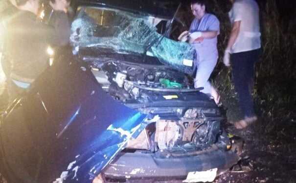 Violento siniestro vial involucra a jóvenes breñenses