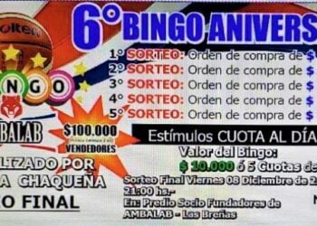 AMBALAB lanzó su 6to Bingo Aniversario