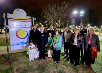 Se inauguró el “Paseo de las Colectividades”
