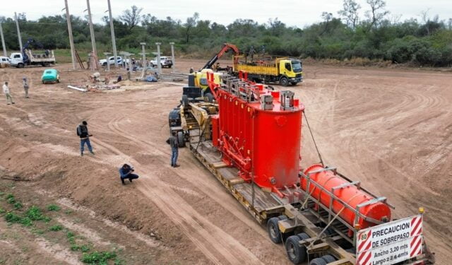 Nueva planta transformadora para Las Breñas